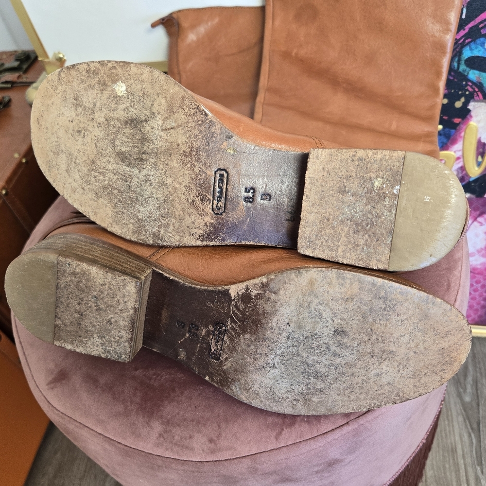 WHISKY BROWN COACH RIDING BOOTS 🐎 - Picture 8 of 16